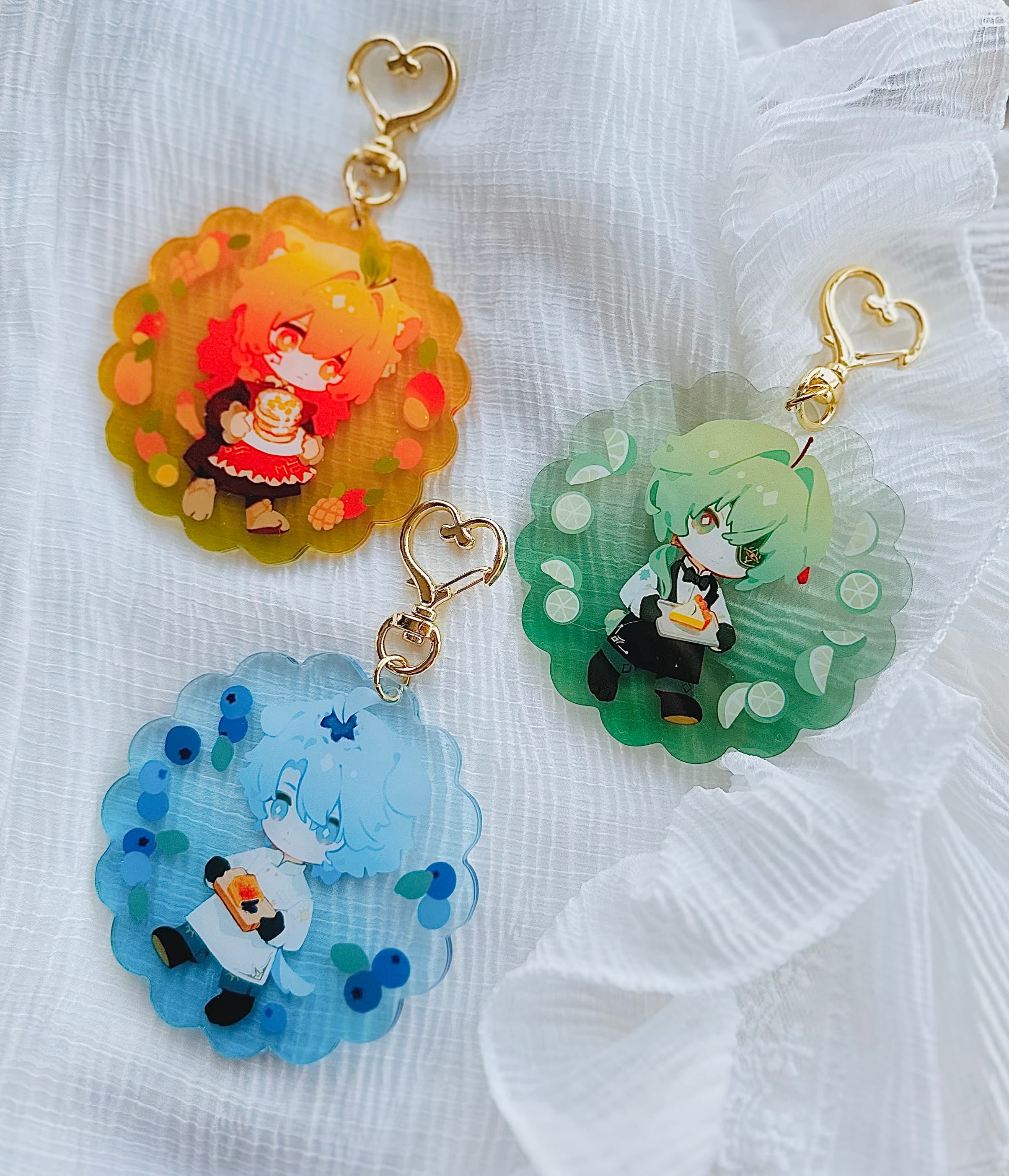 Amphoreus Fruit Charms