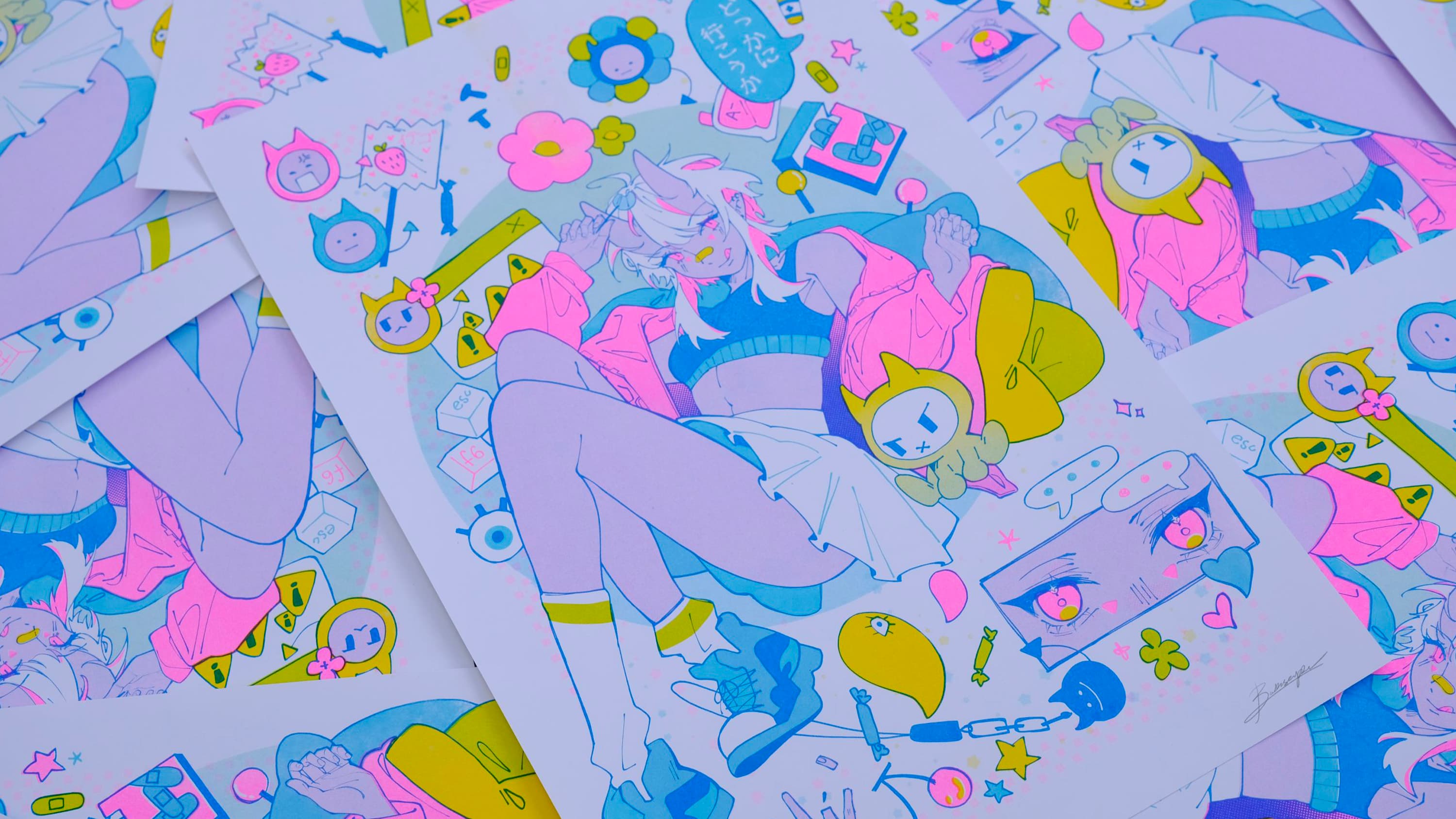 Batsouppe's artwork