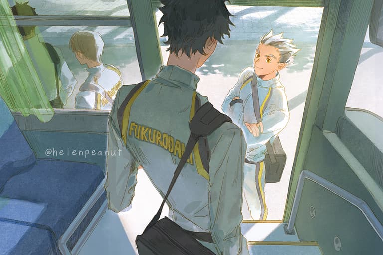 『HQ!!』BokuAka Print (SM/MED/LRG)